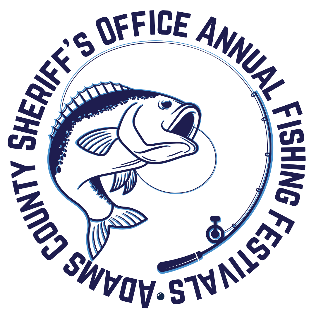 Adams County Sheriff's Office Senior and Youth Fishing Festival Logo